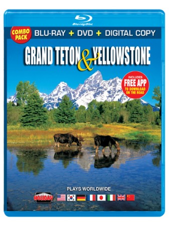 Grand Teton and Yellowstone, Blu-ray/DVD Combo Pack