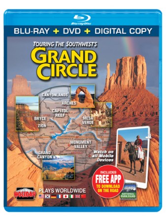 Touring the Southwest's Grand Circle, Blu-ray Combo Pack