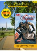 Civil War Parks  & Civil War in Virginia DVD Book/DVD Combo