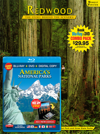 Redwood Book/America's National Parks Blu-ray Combo